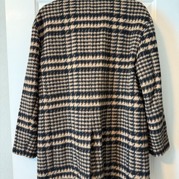 Avec Les Filles Oversized Houndstooth Coat - Picture 2 of 4
